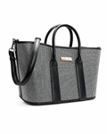 Starlet Traveller Bling Tote Bag - Silver