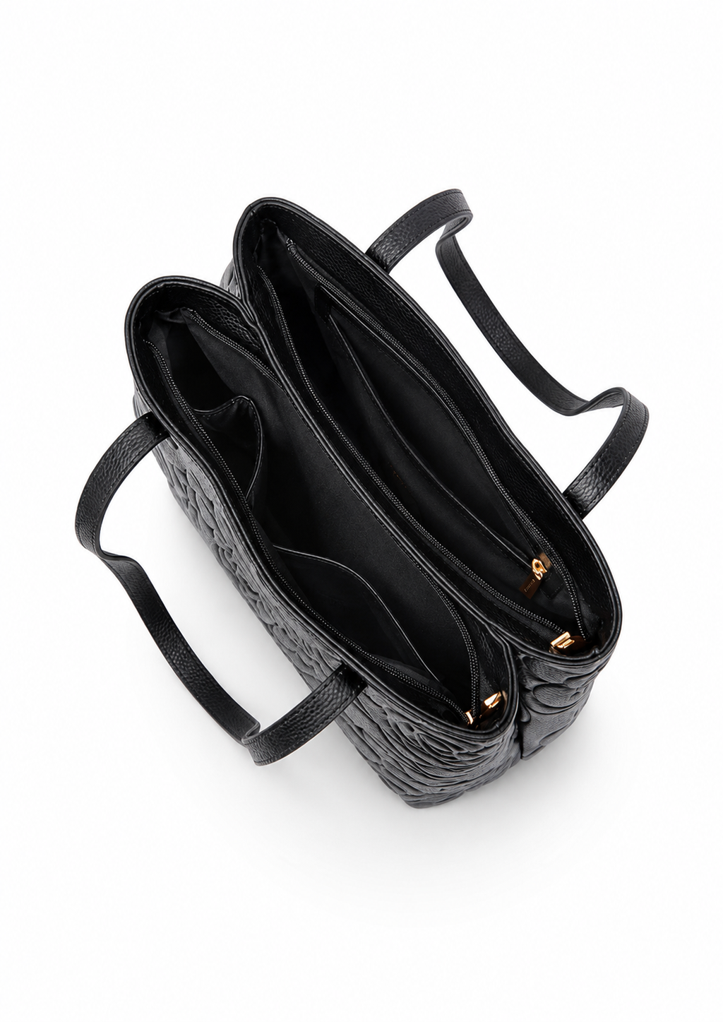 RUTH TWIN COMPARTMENT LEATHER BAG