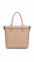 CATHERINE Tonal Bag - Taupe
