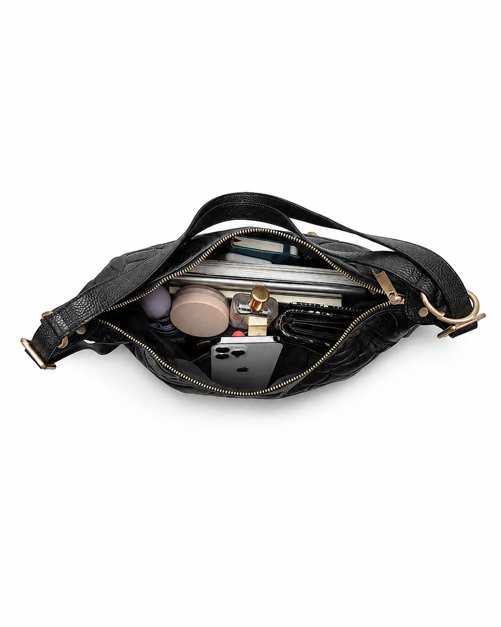 Meadow LEATHER CONVERTIBLE BACKPACK - Black