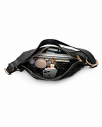 Meadow LEATHER CONVERTIBLE BACKPACK - Black
