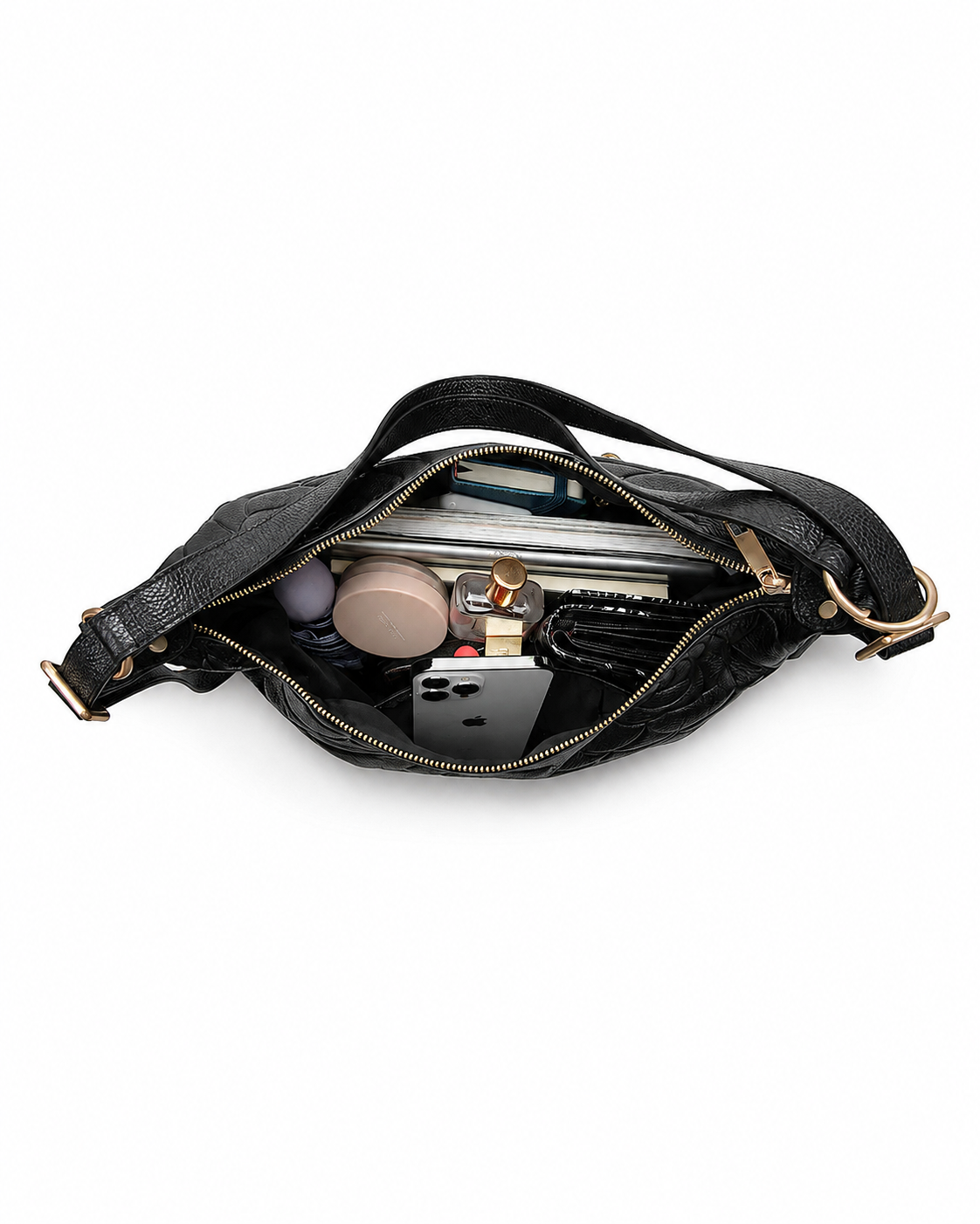 Meadow LEATHER CONVERTIBLE BACKPACK - Black