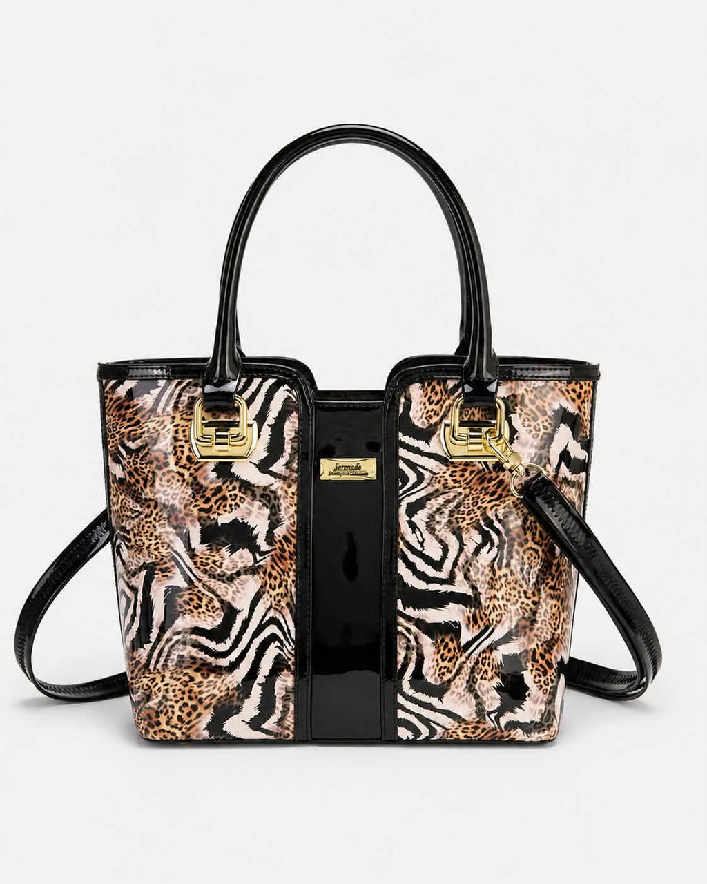 NALA MED GRIP HANDLE LEATHER BAG