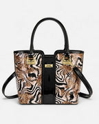 NALA MED GRIP HANDLE LEATHER BAG