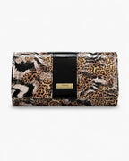 NALA MEDIUM PATENT LEATHER WALLET WITH RFID