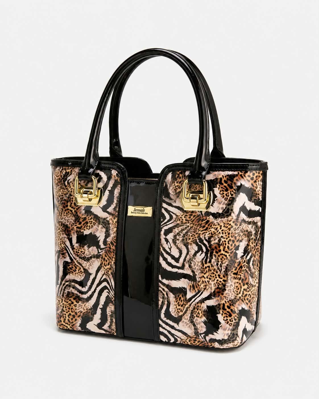 NALA MED GRIP HANDLE LEATHER BAG