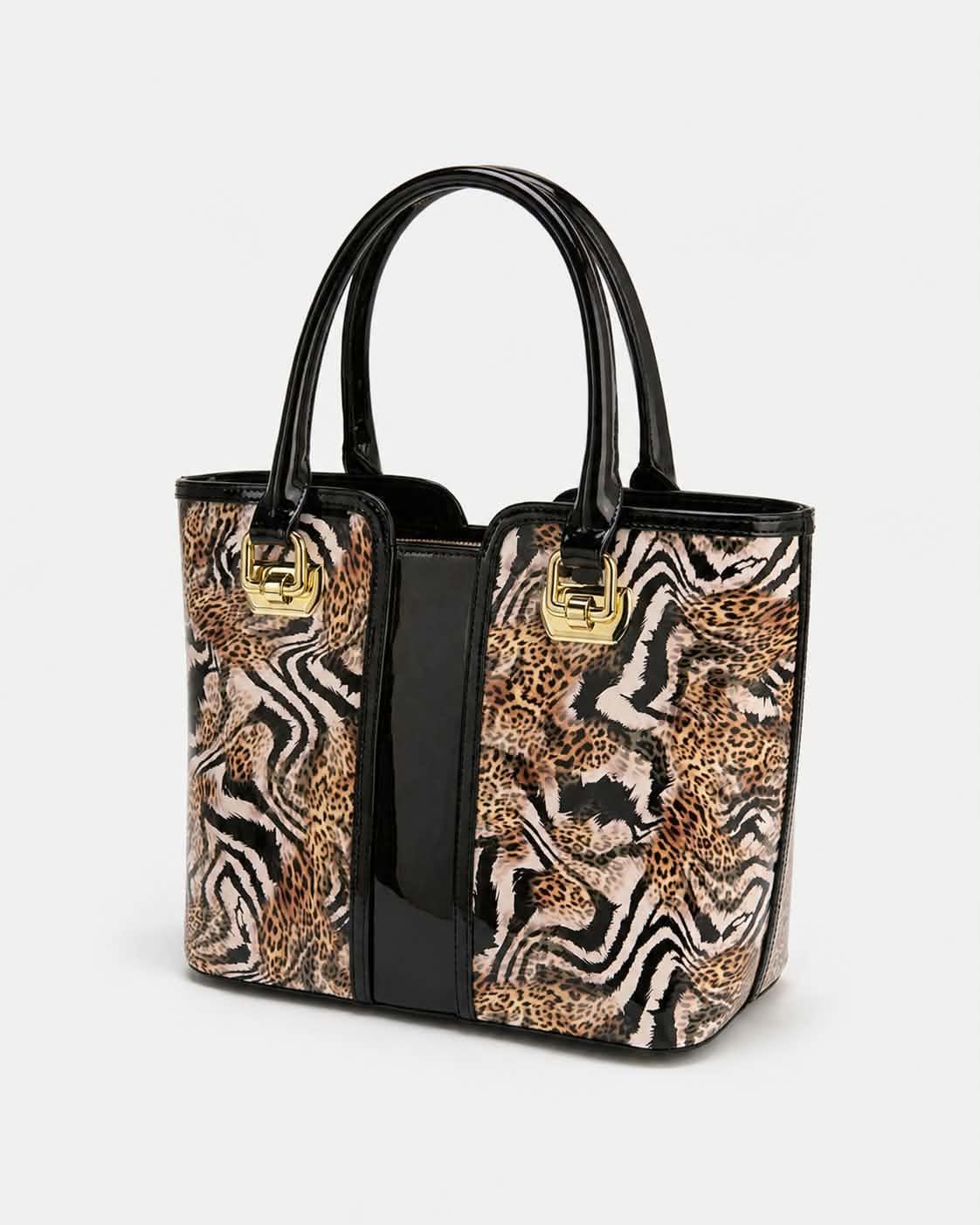 NALA MED GRIP HANDLE LEATHER BAG