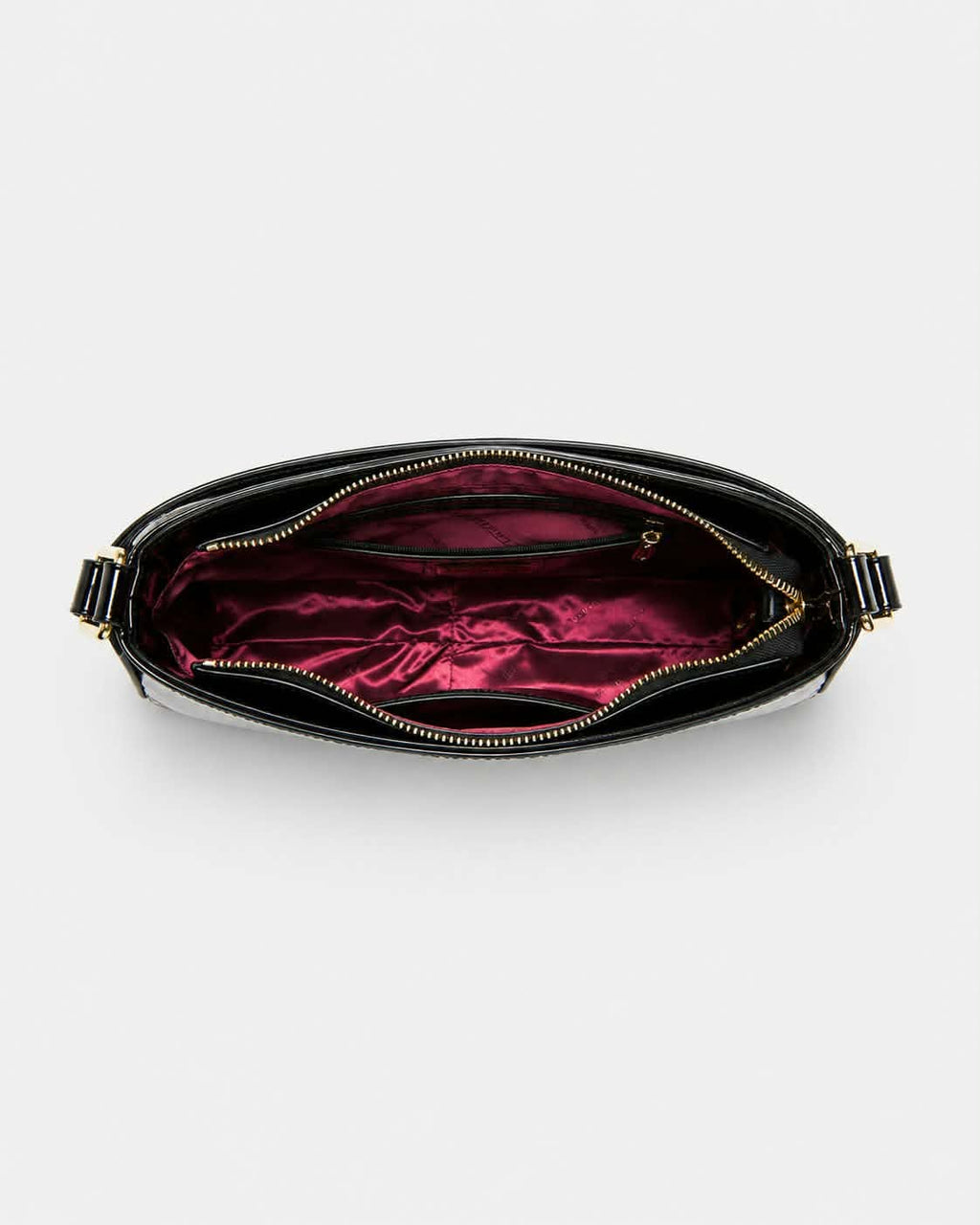 GAYLE PATENT LEATHER BAG WITH RFID