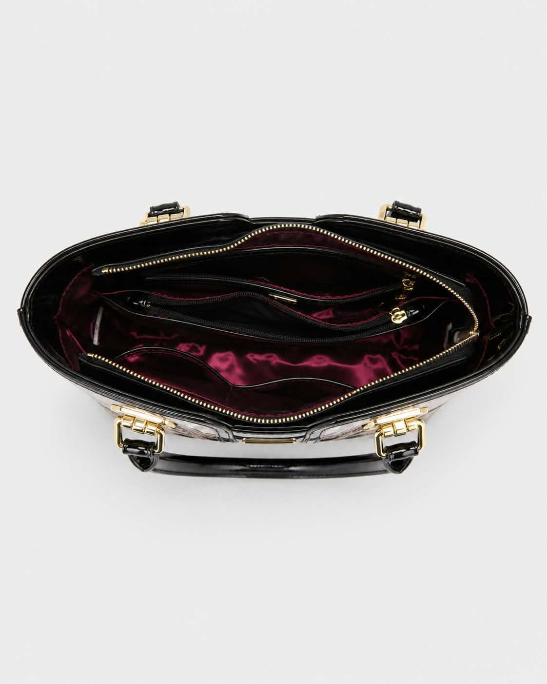 NALA MED GRIP HANDLE LEATHER BAG