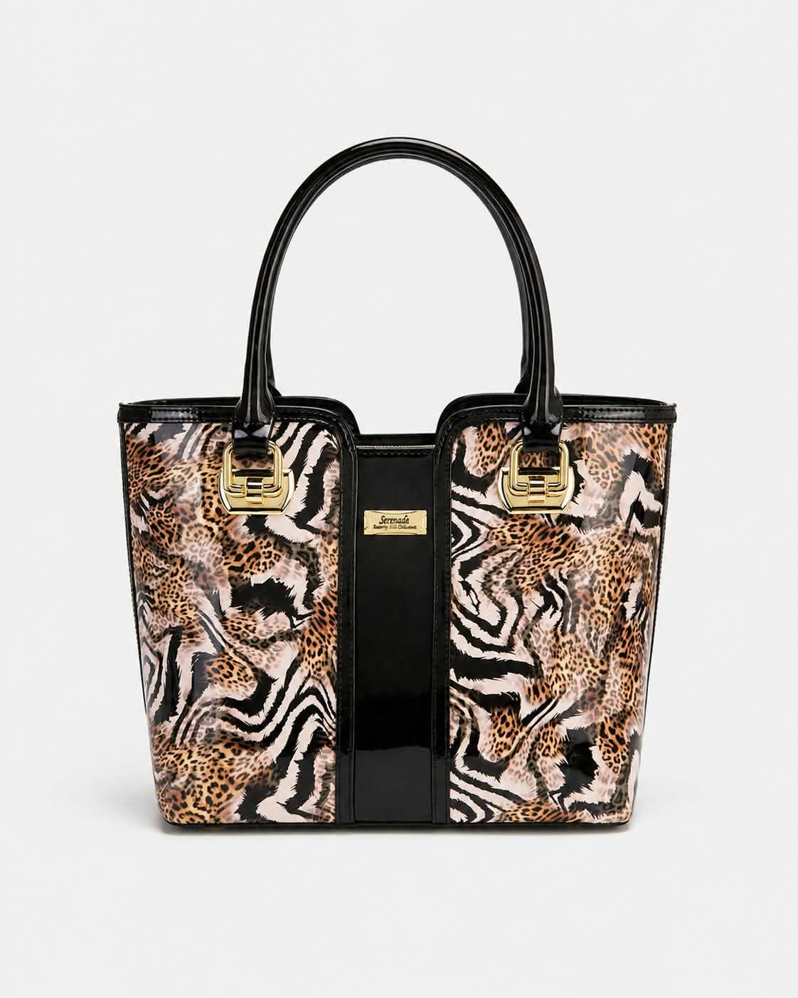 NALA MED GRIP HANDLE LEATHER BAG