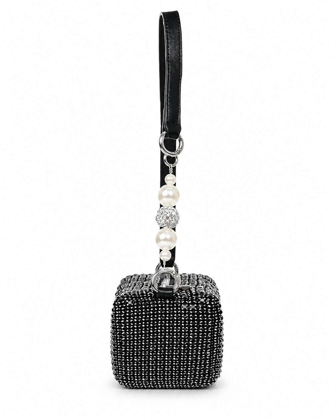 Dazzling Mini Bling Bag - Black