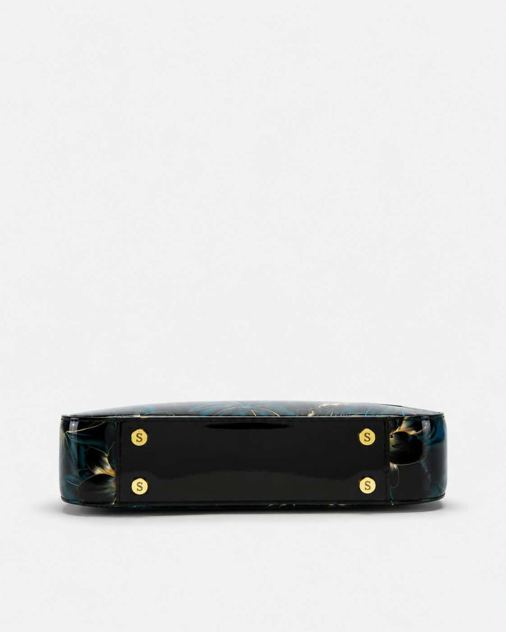 GAYLE PATENT LEATHER BAG WITH RFID