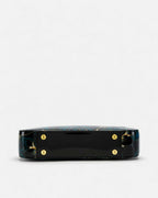 GAYLE PATENT LEATHER BAG WITH RFID