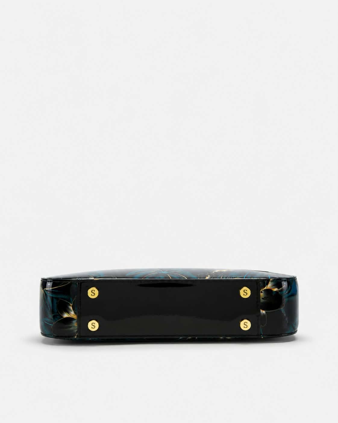 GAYLE PATENT LEATHER BAG WITH RFID