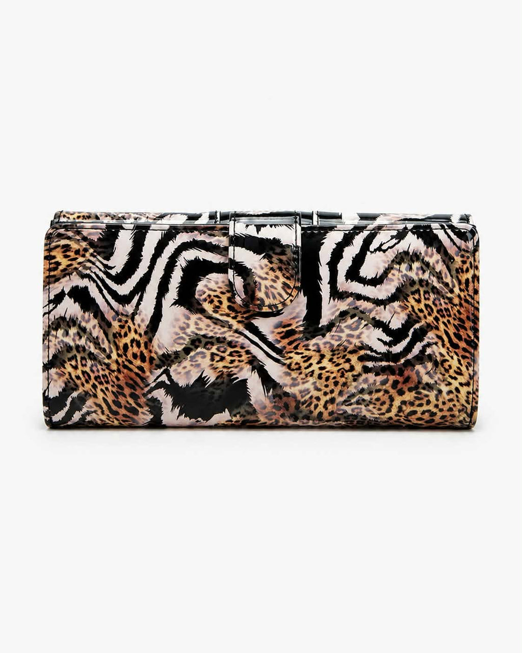 NALA MEDIUM PATENT LEATHER WALLET WITH RFID