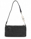 Dazzling Mini Bling Bag - Black