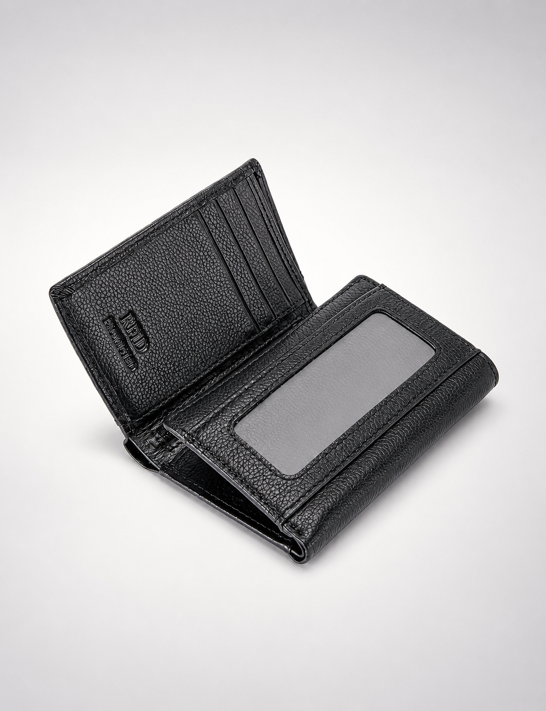 DIRECTOR MEN'S LEATHER TRIFOLD WALLET WITH RFID
