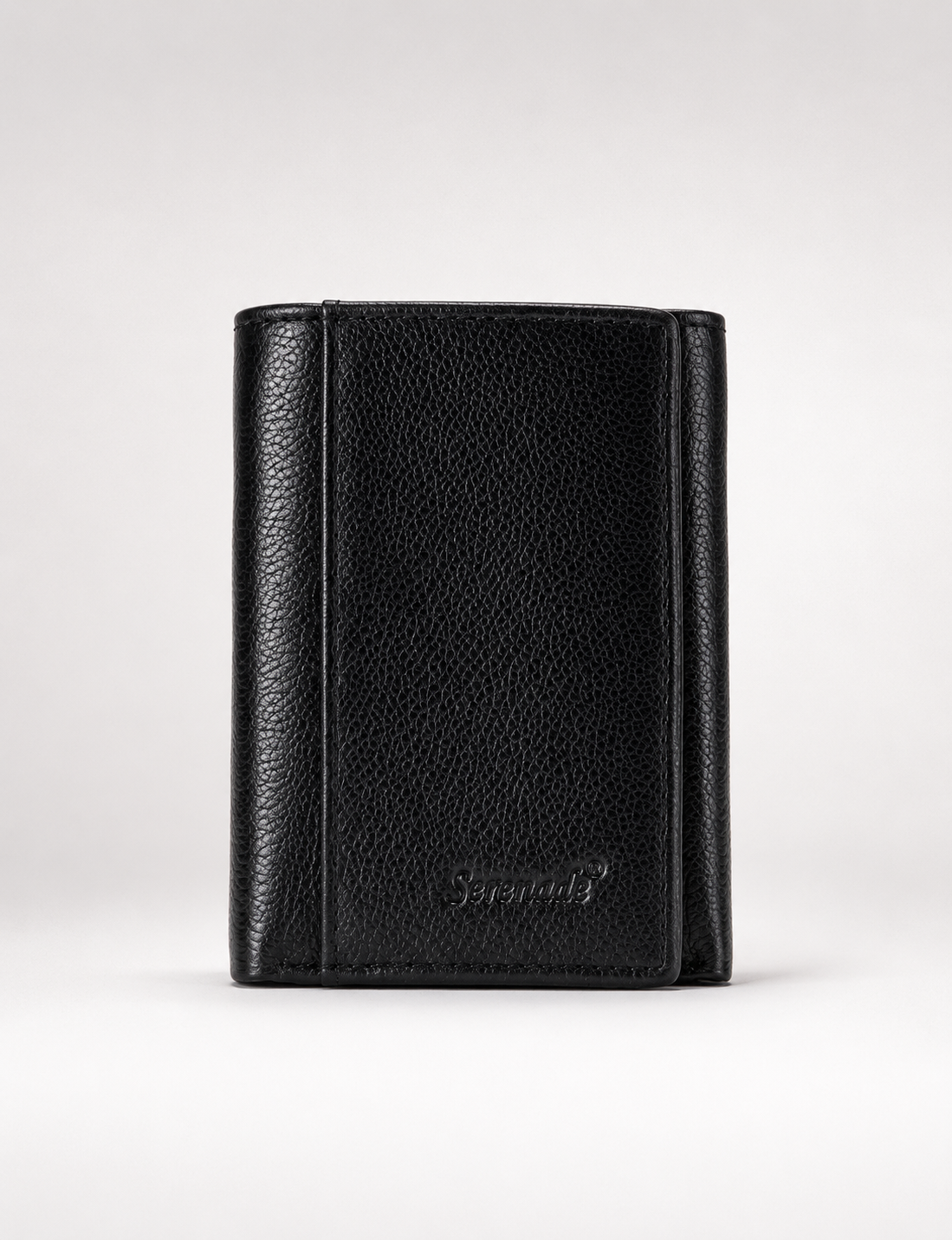 DIRECTOR MEN'S LEATHER TRIFOLD WALLET WITH RFID