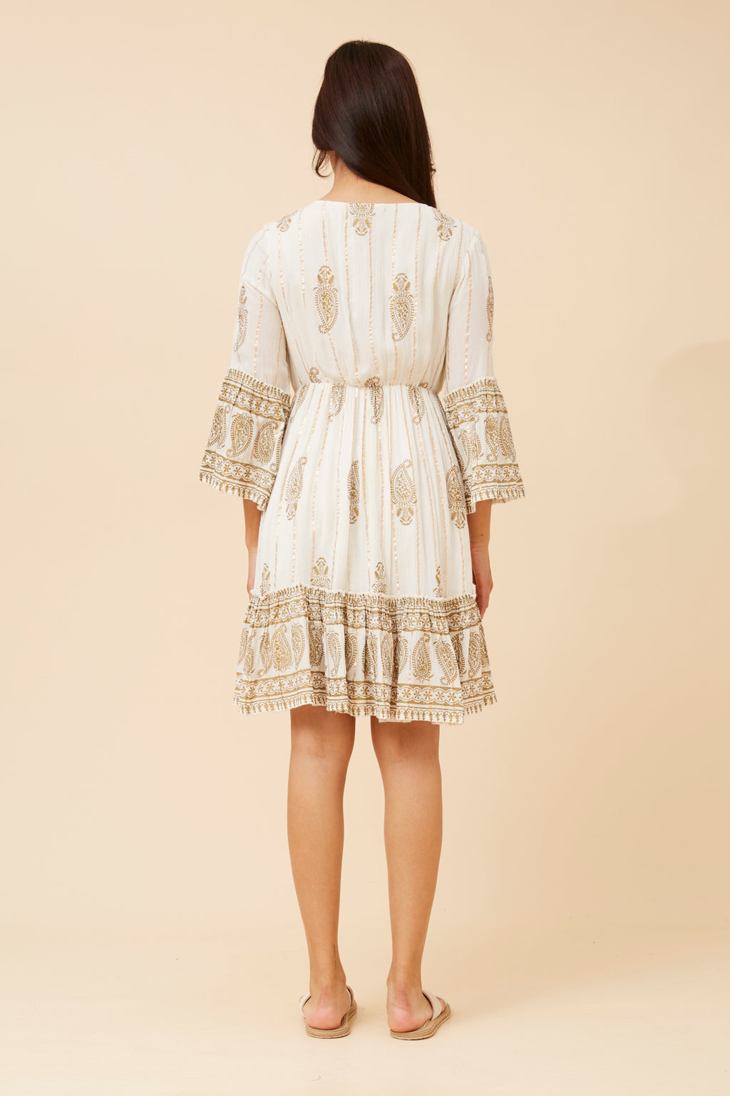 Mystic Foil Print Dress