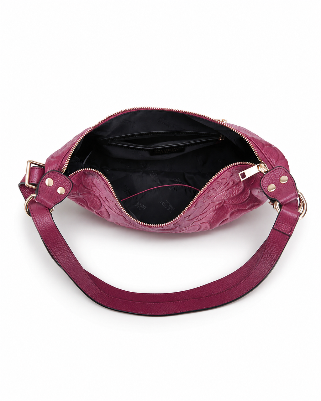 Meadow LEATHER CONVERTIBLE BACKPACK - Raspberry